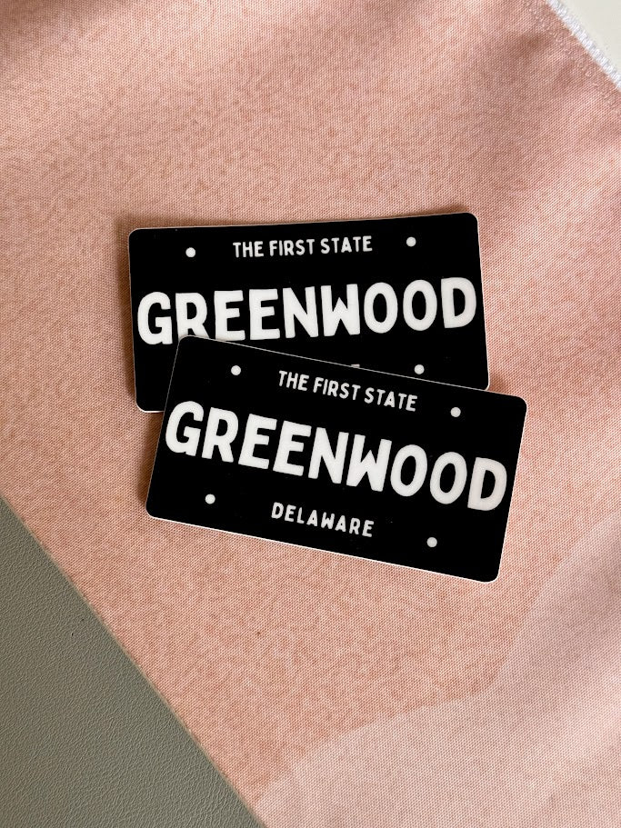 GREENWOOD Sticker