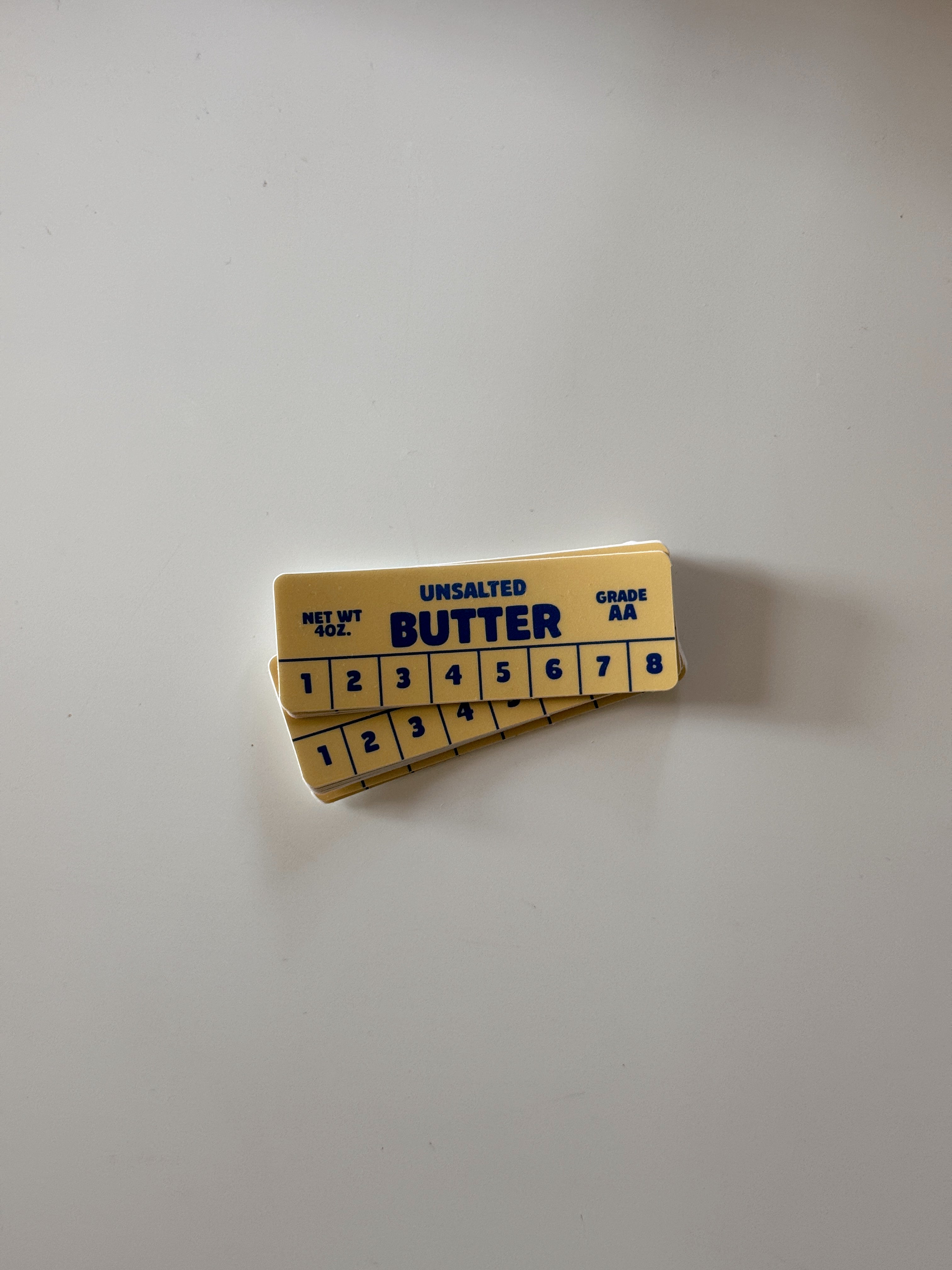Butter Sticker