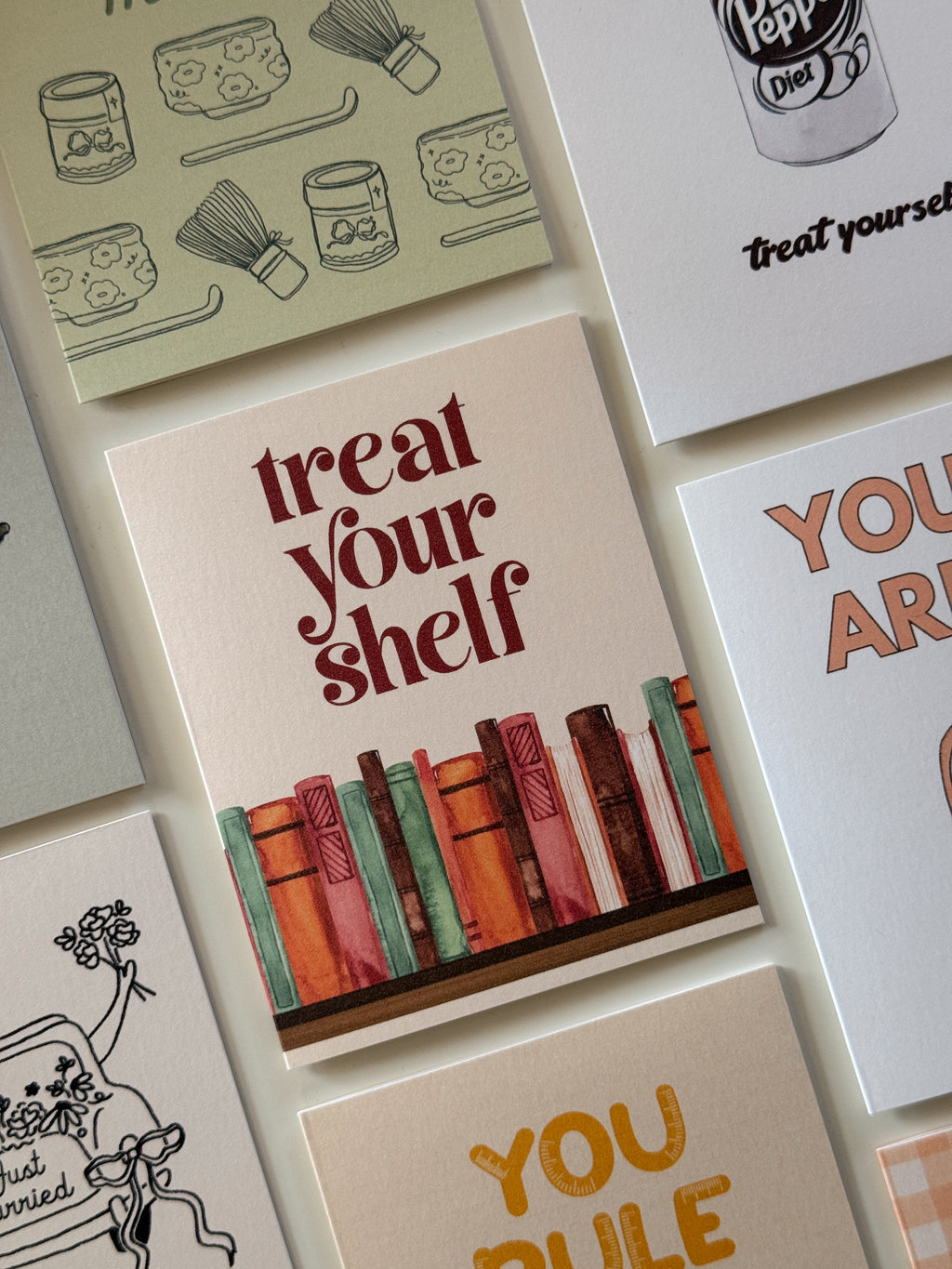Treat ur Bookshelf Card