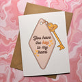 Key to my Heart Card