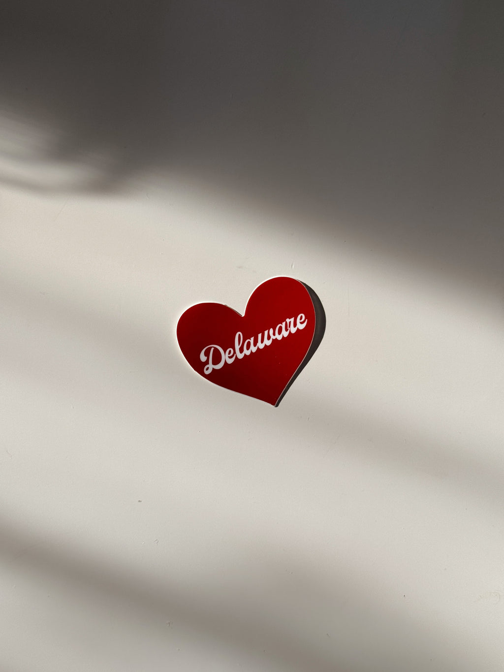 Heart Delaware Sticker