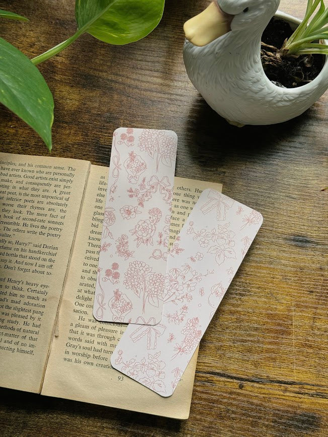 Blossom and Bow Bookmark