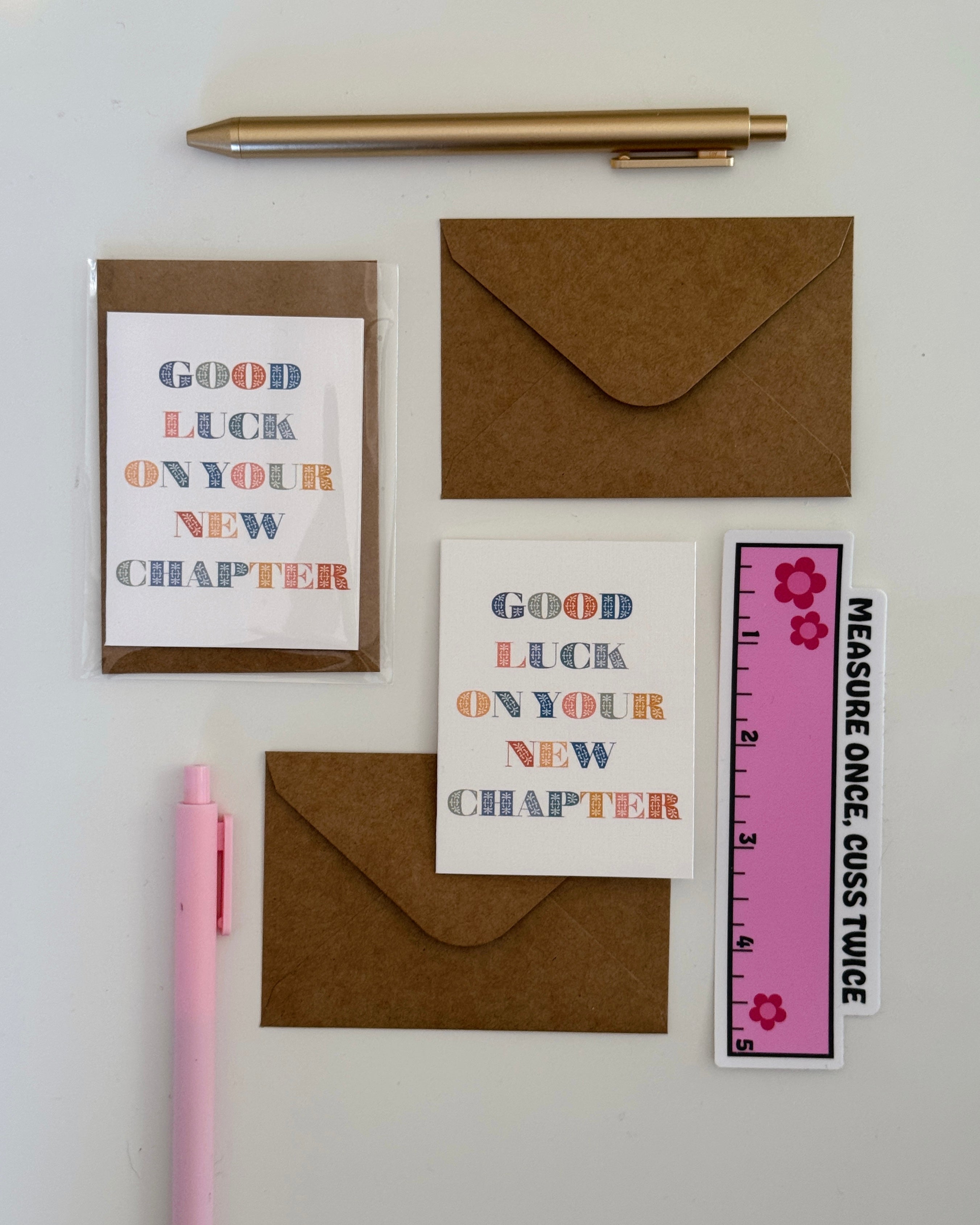 Mini Good Luck Note Card