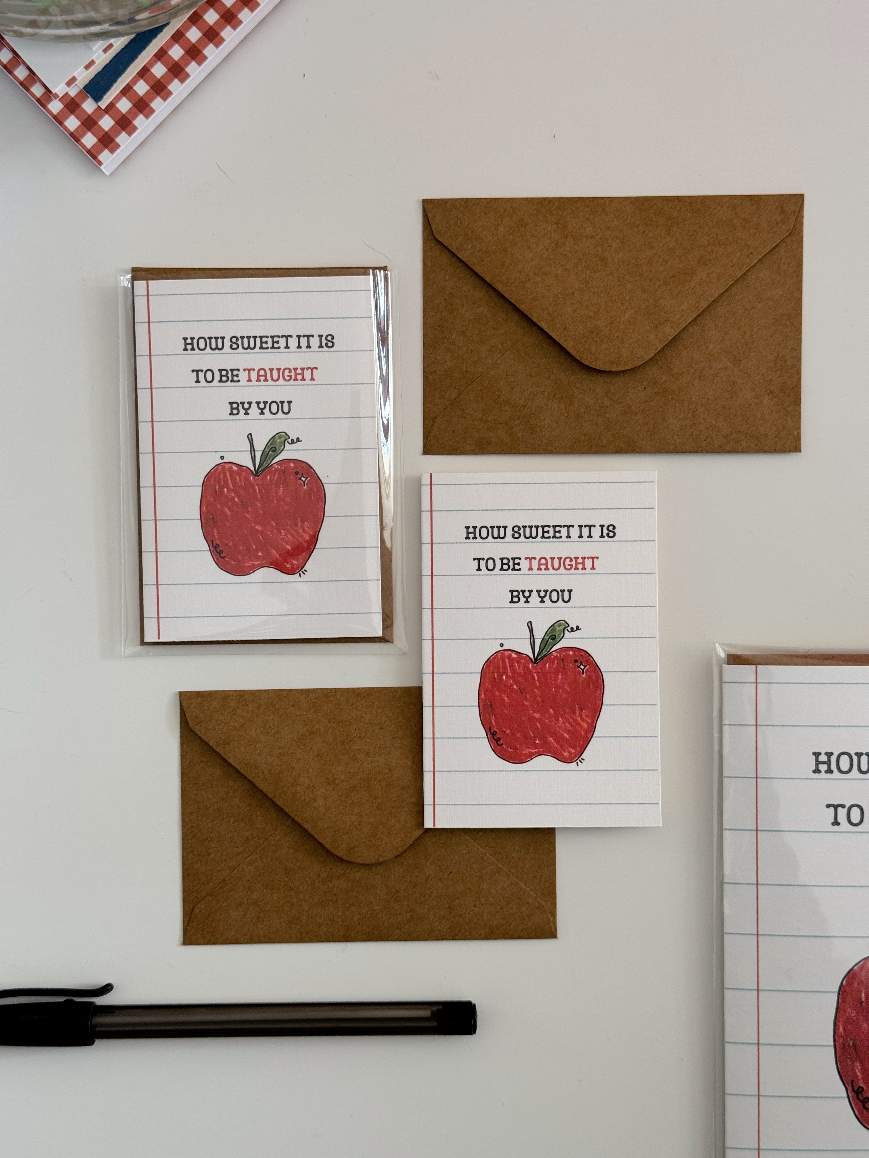 Mini Sweet Teacher Note Card