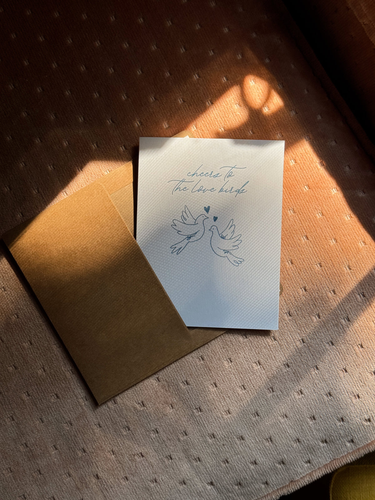 To the Love Birds Card