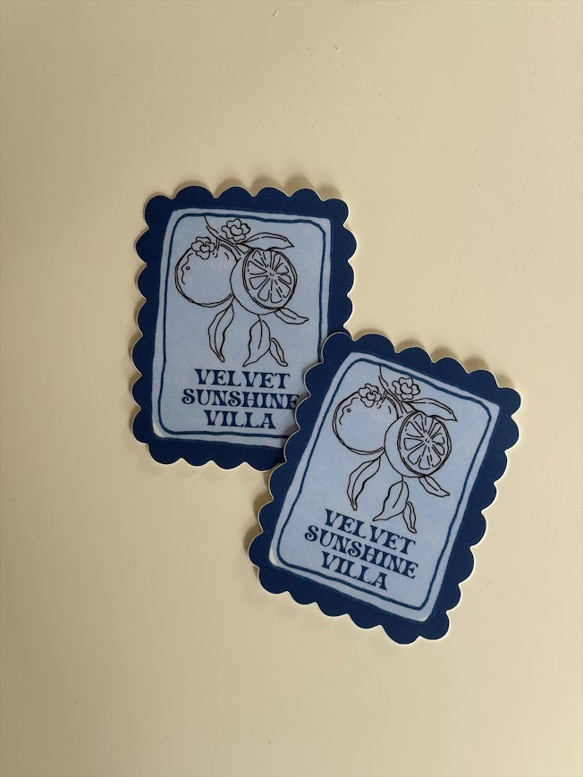 Velvet Sunshine Villa Sticker