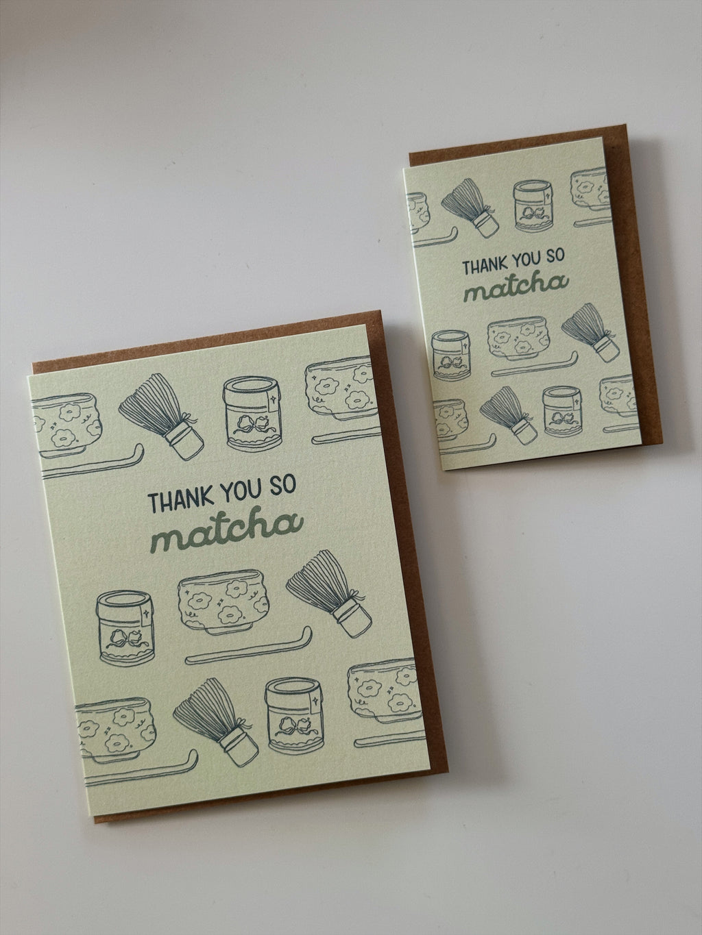 Thank U So Matcha Card