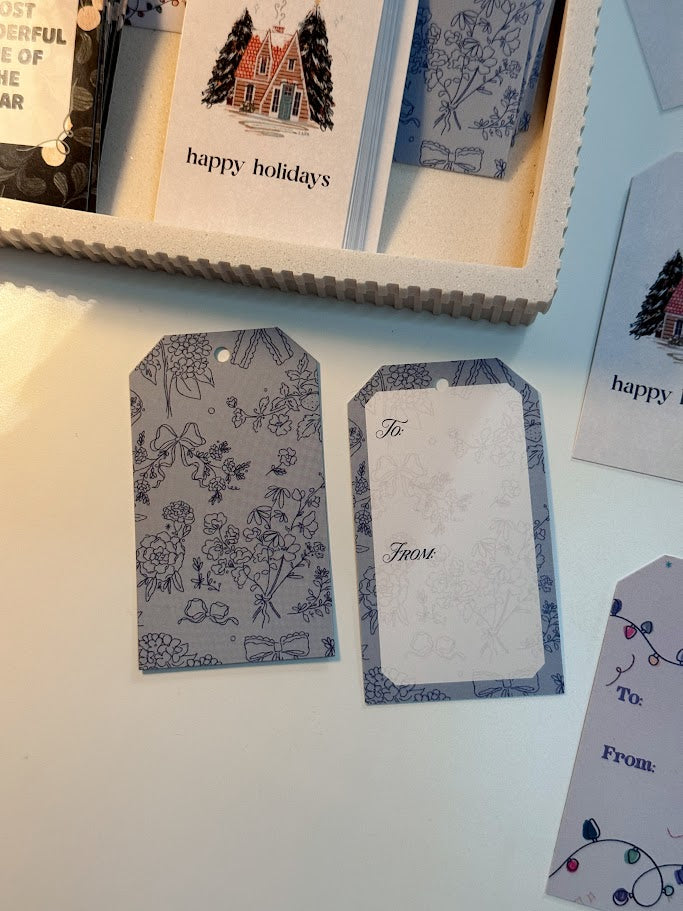 Holiday Hang Tags - Pack of 10