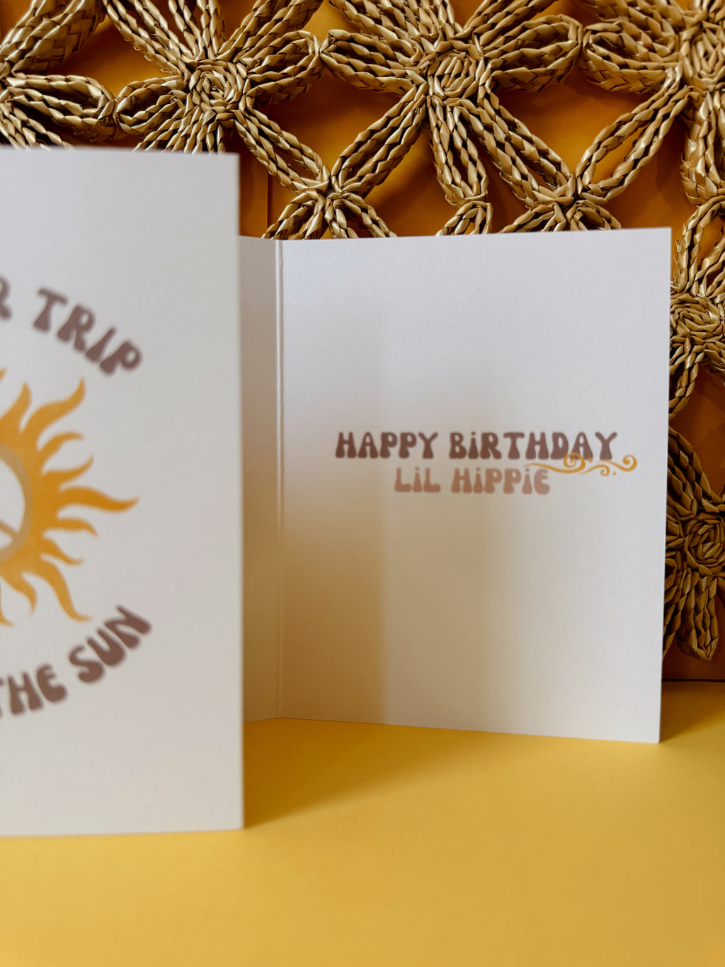 Around the Sun Birthday Card