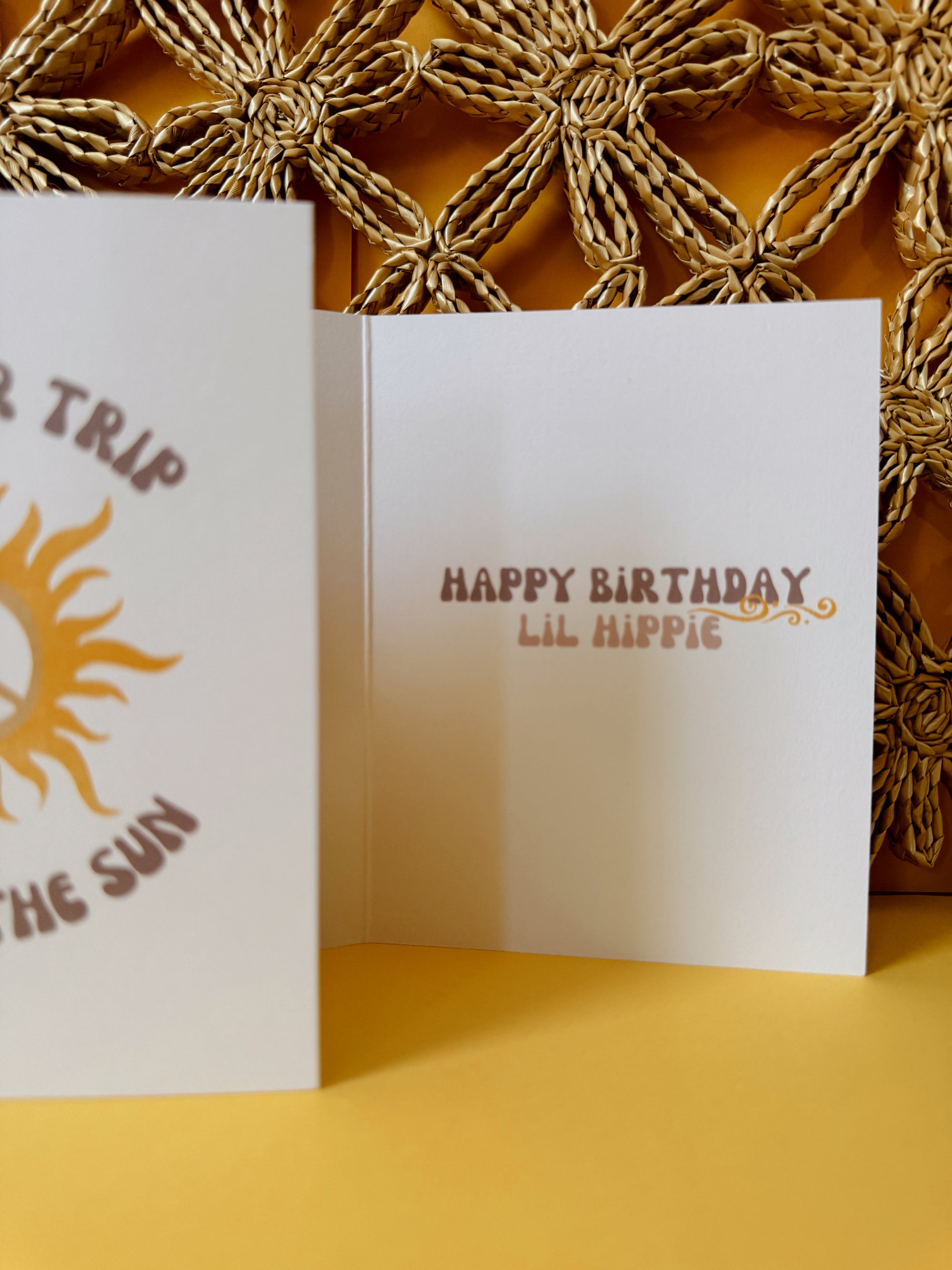 Around the Sun Birthday Card