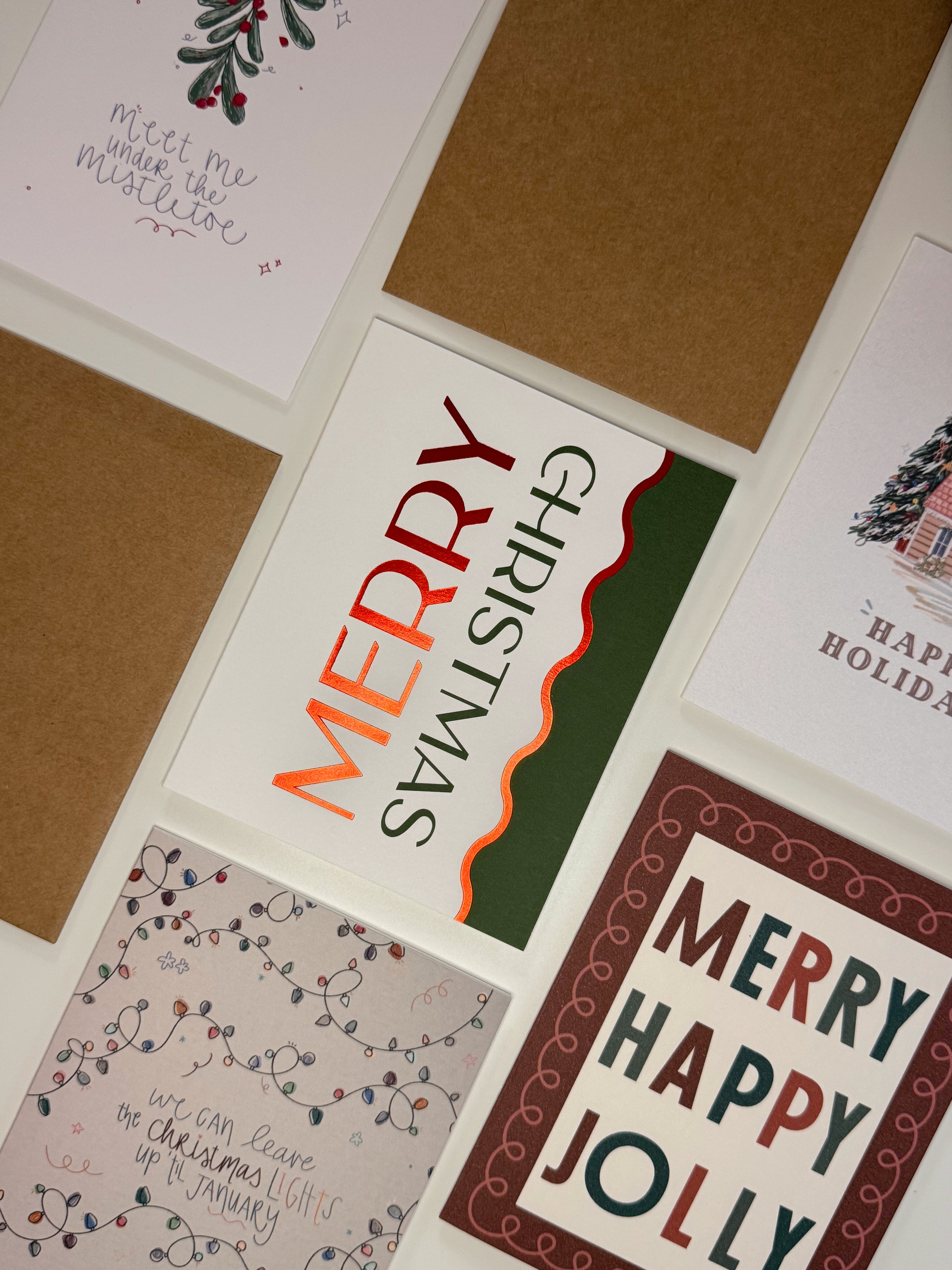 Merry Christmas Foil Card