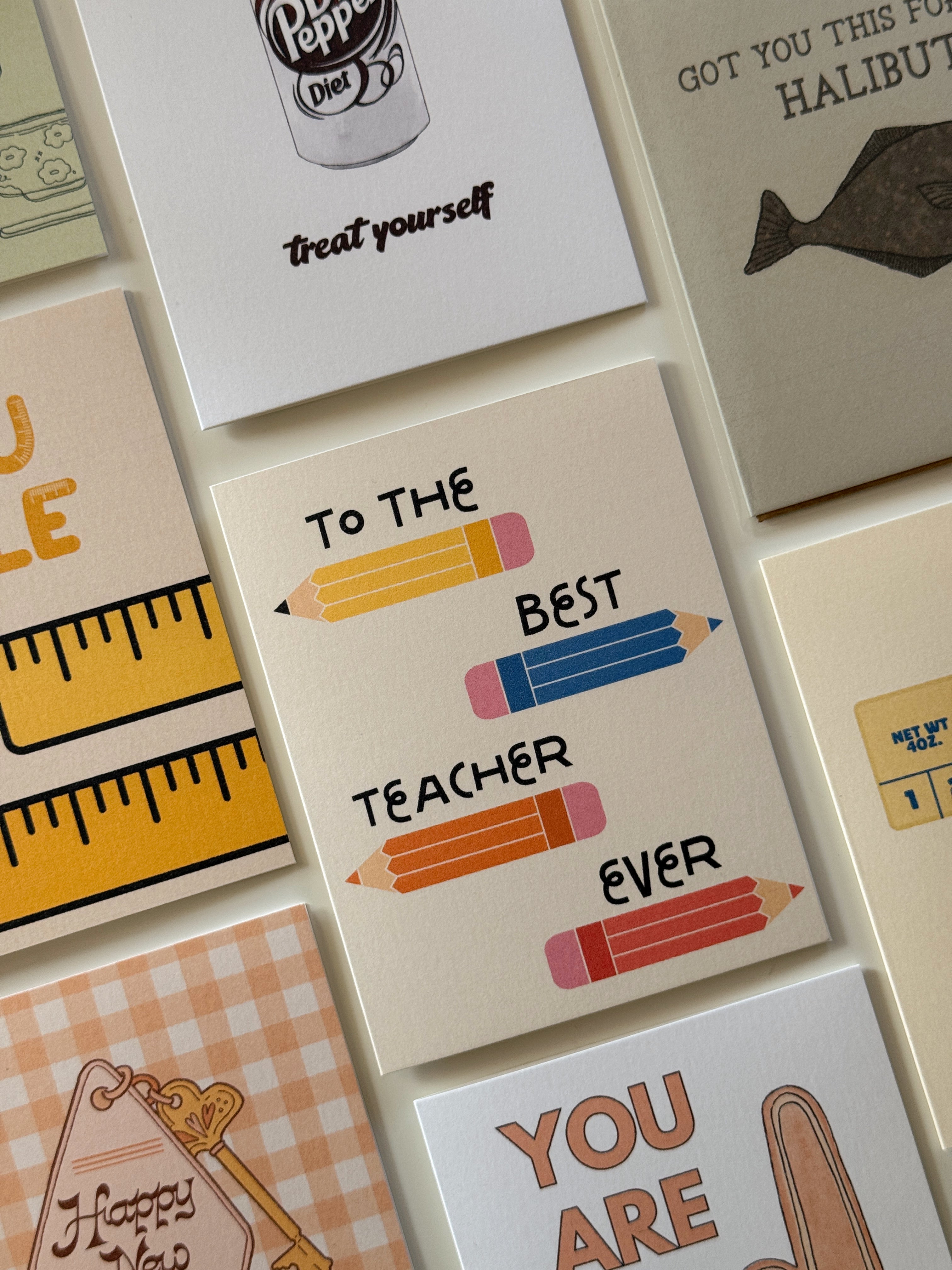 Best Teacher Card