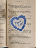 Book Club Ruffle Heart Sticker