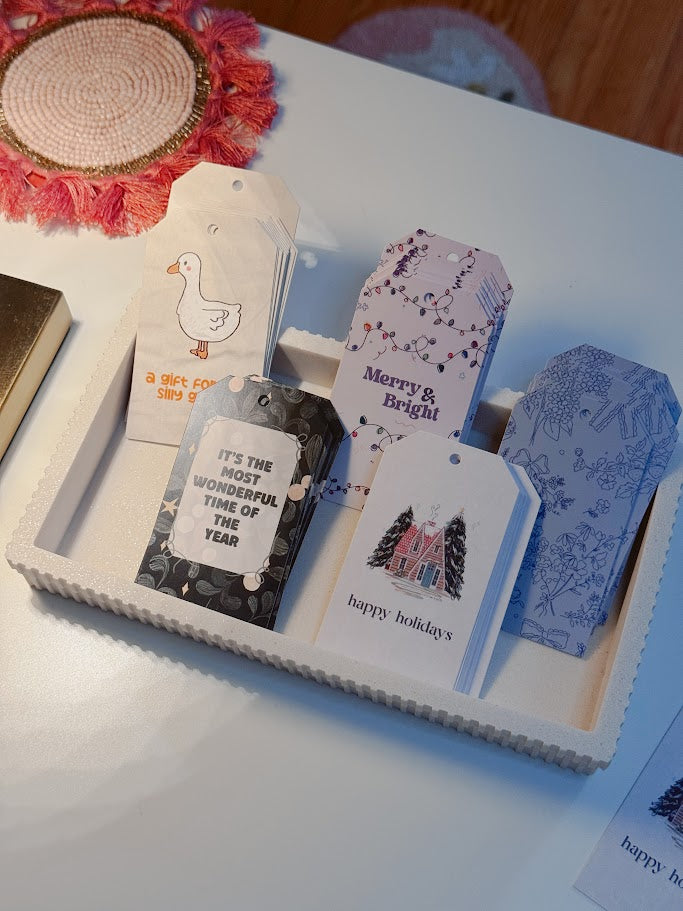 Holiday Hang Tags - Pack of 10