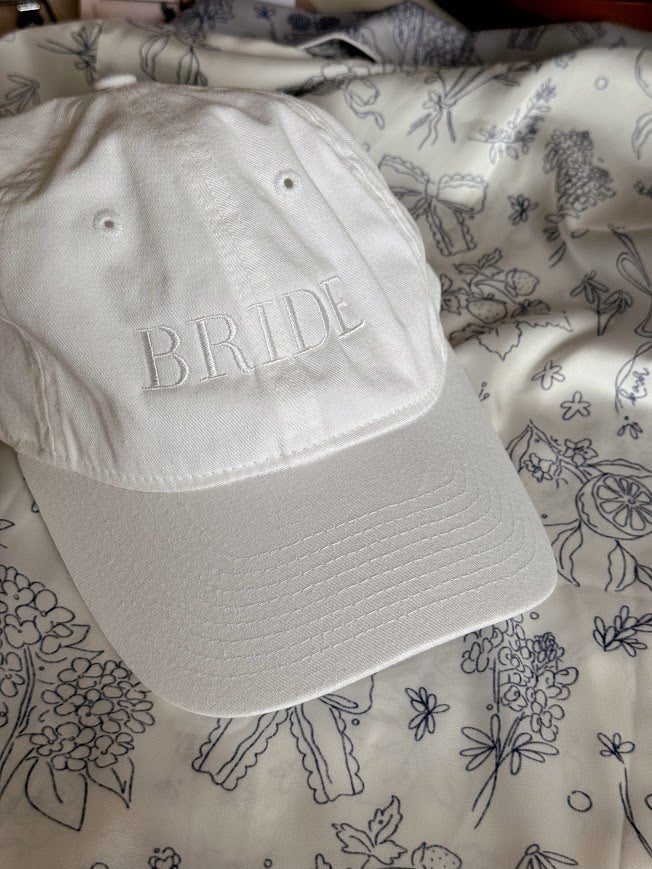 BRIDE Embroidered Hat