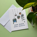 New Place New Plants Card