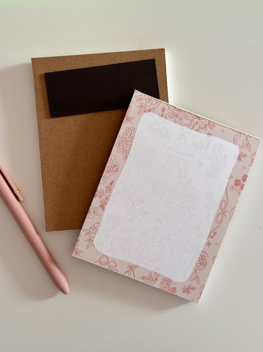 Pink Coquette Notepad