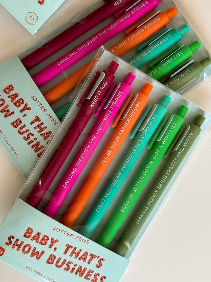 The Life of a Showgirl Swiftie Jotter Set