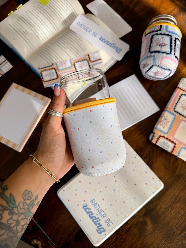 Pastel Polka Dot Cup Sleeve