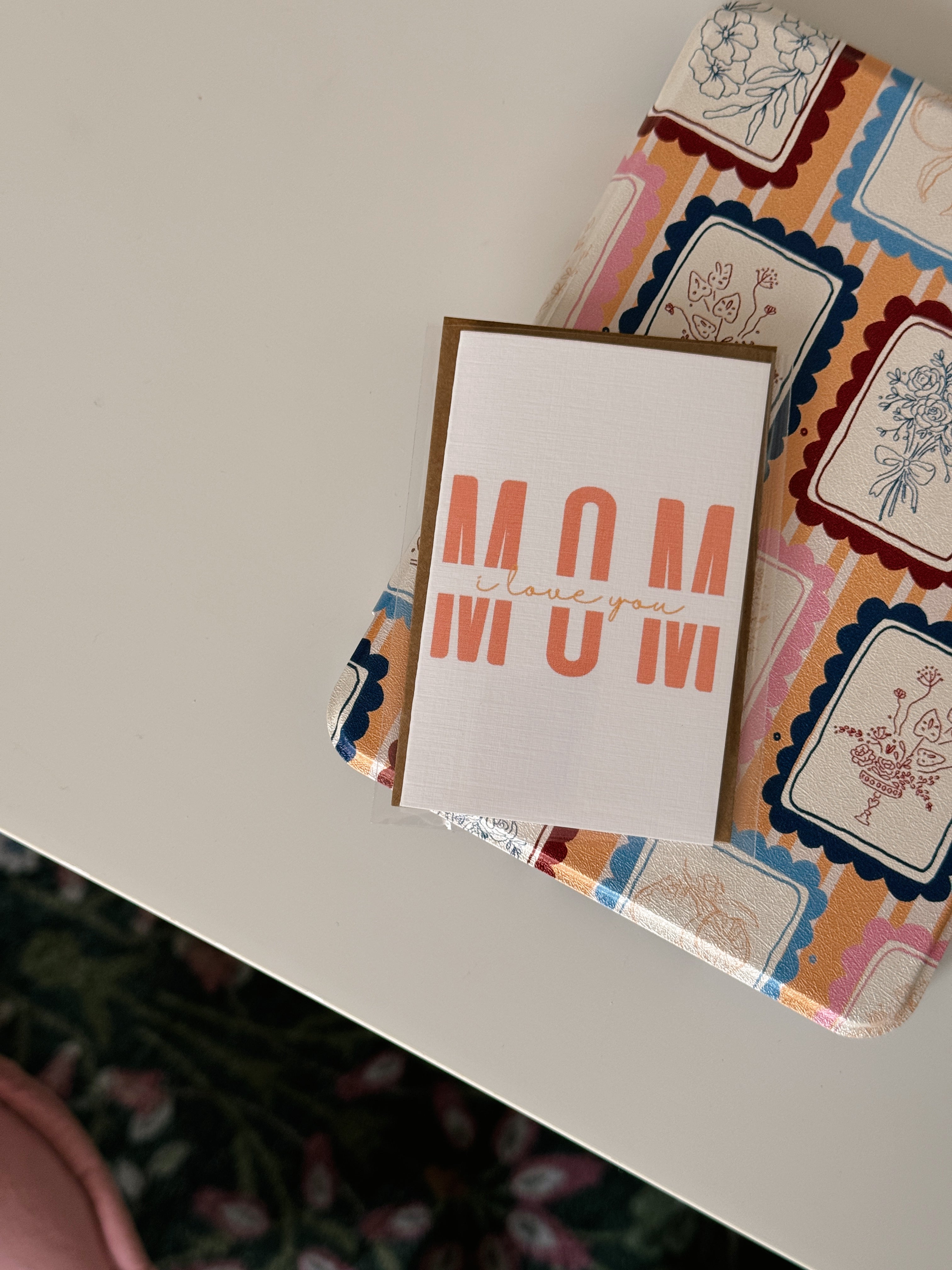 Mini Mom ILY Note Card