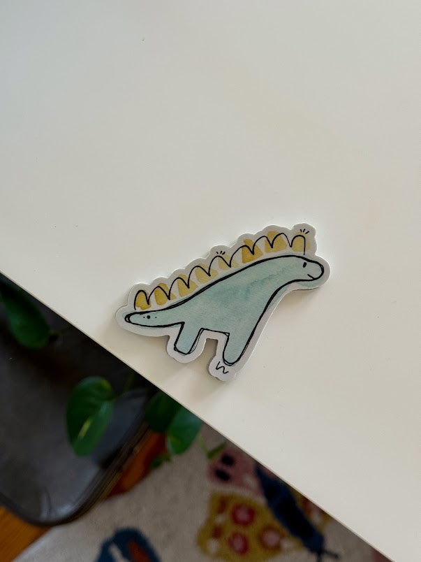 Dino Doodle Sticker