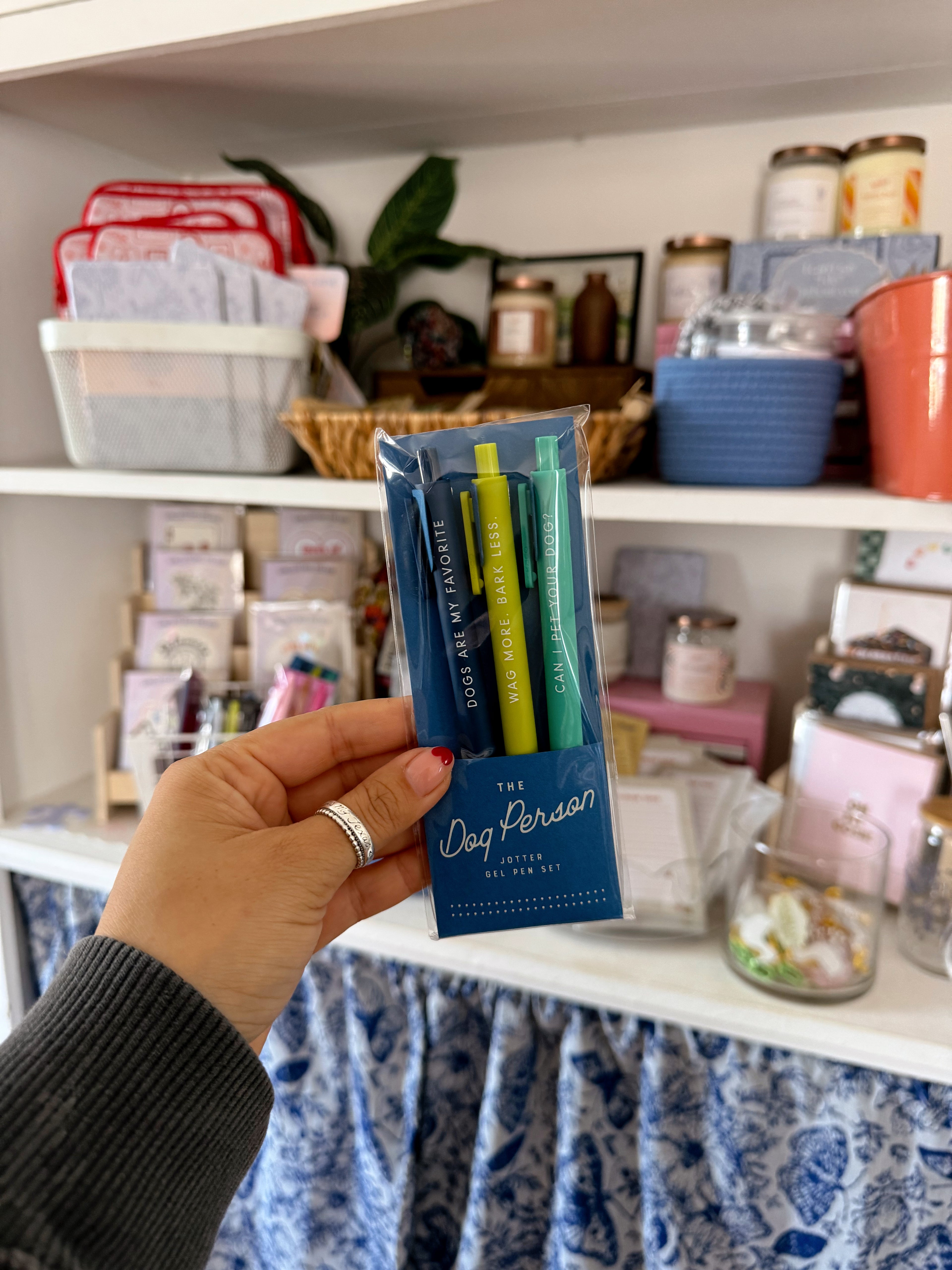 The Dog Person Jotter Gel Pen: Set of 3