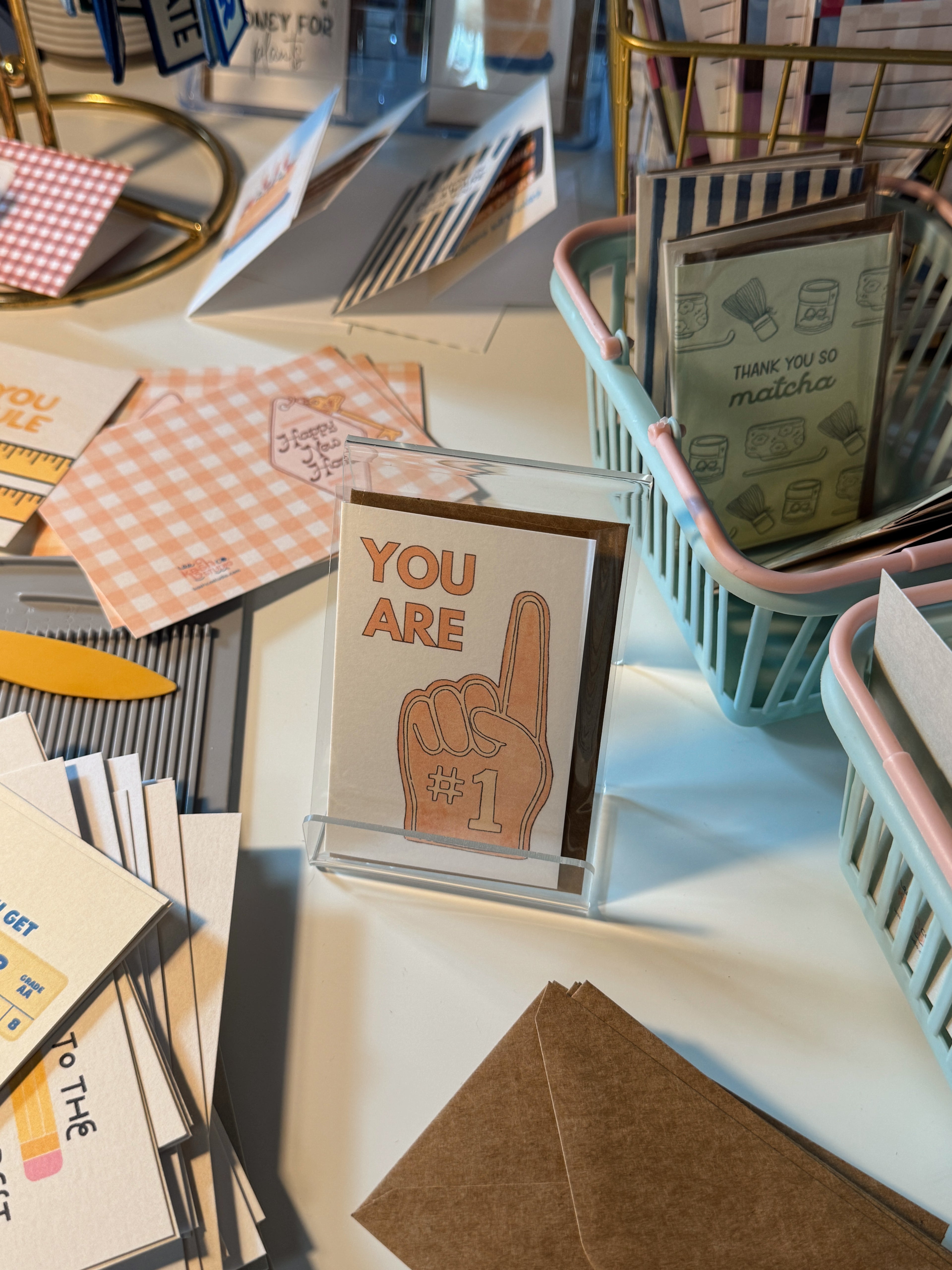 Mini You Are #1 Note Card