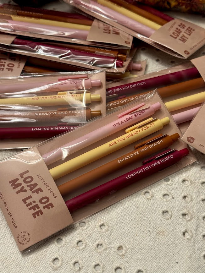 Loaf of My Life Pen: Set of 4 | Swiftie Jotter