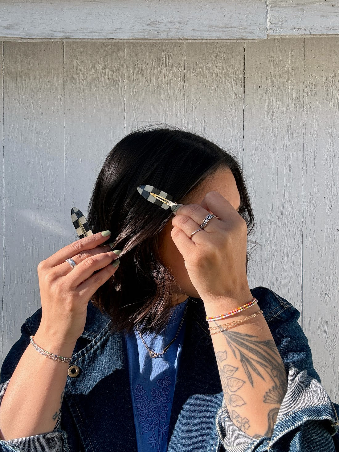 Crease Free Hair Clips (2 colors)