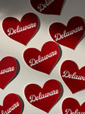 Heart Delaware Sticker
