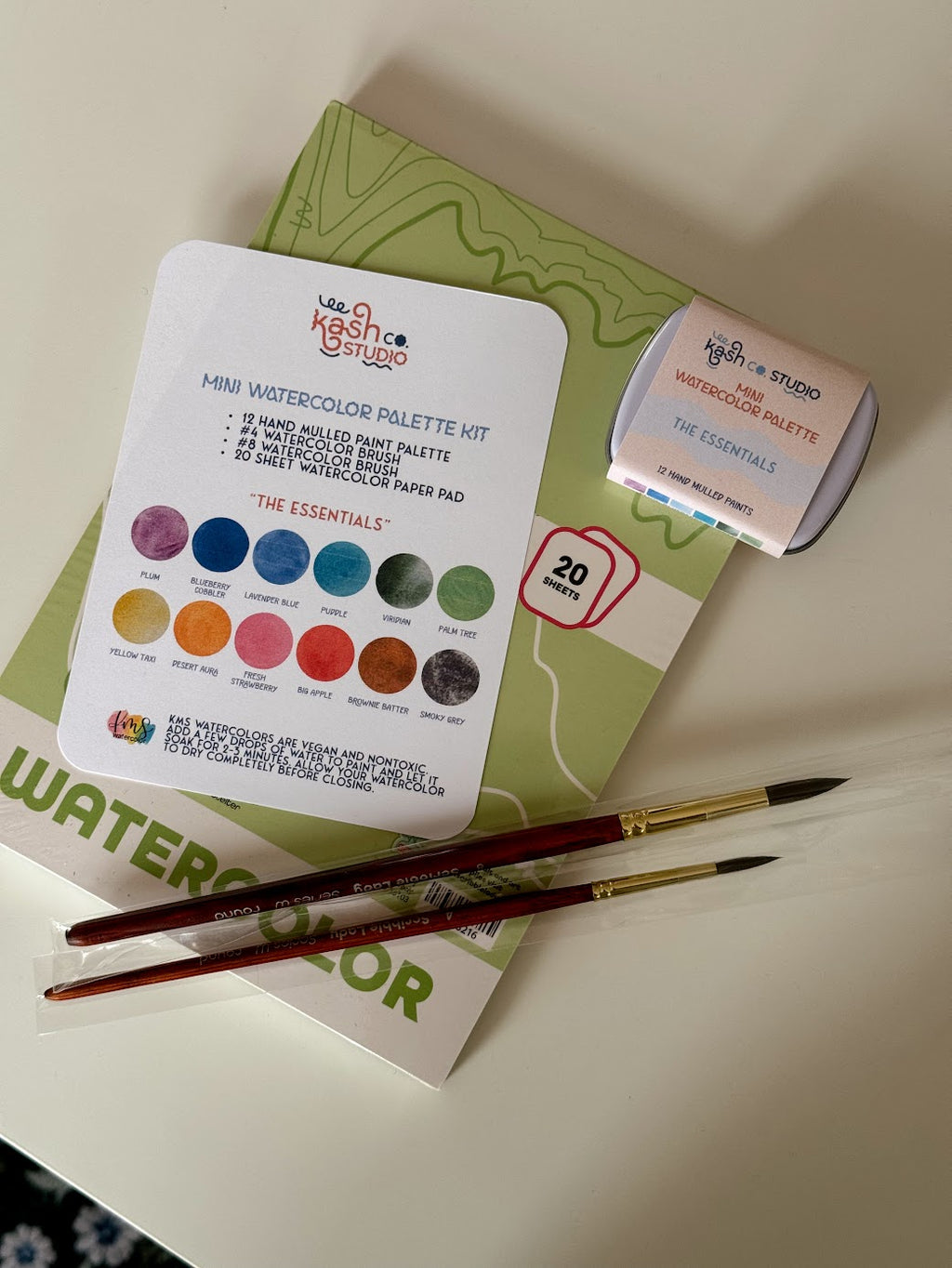 The Essentials: Mini Watercolor Palette