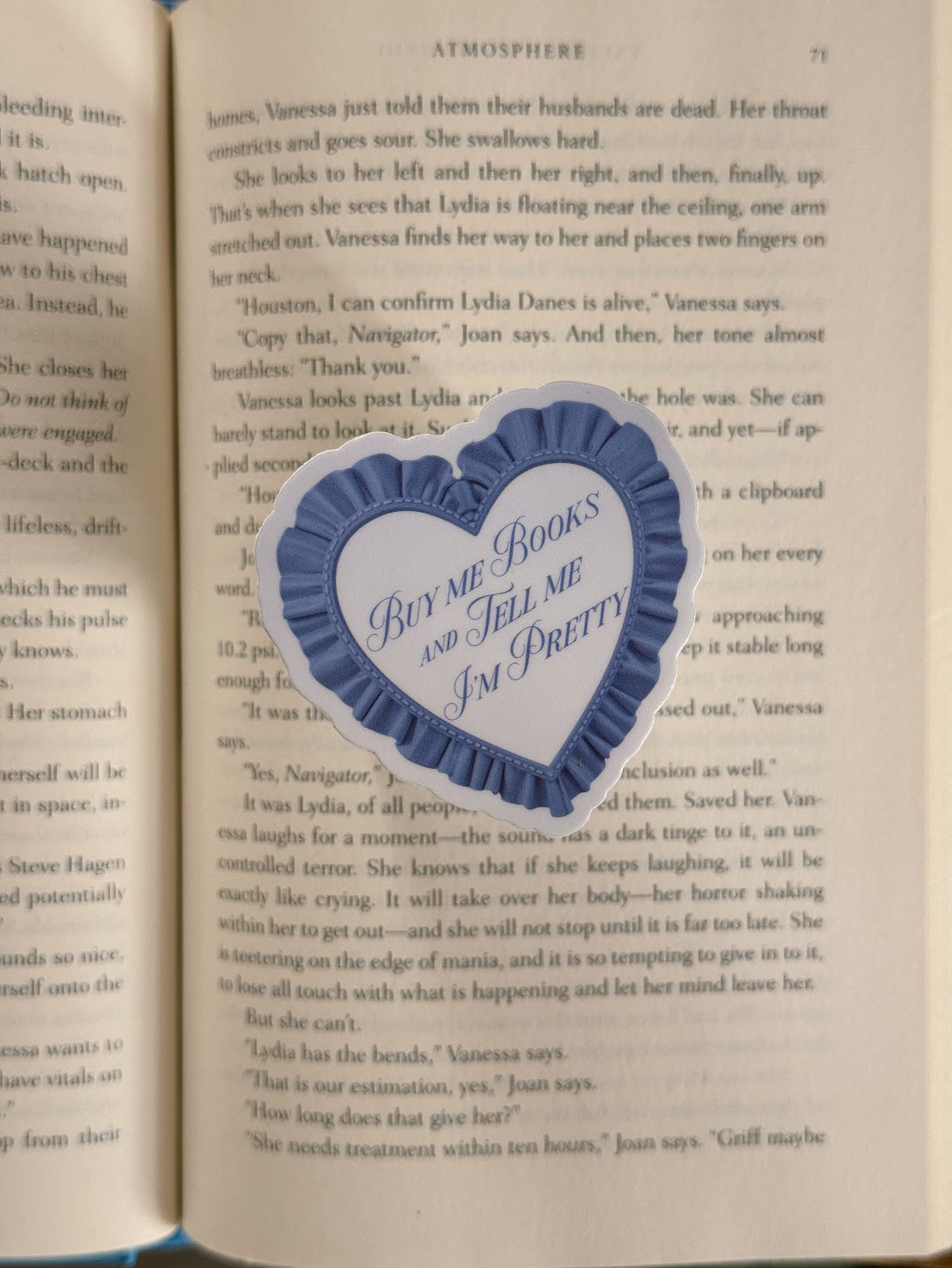 Buy Me Books, Tell Me I'm Pretty Sticker