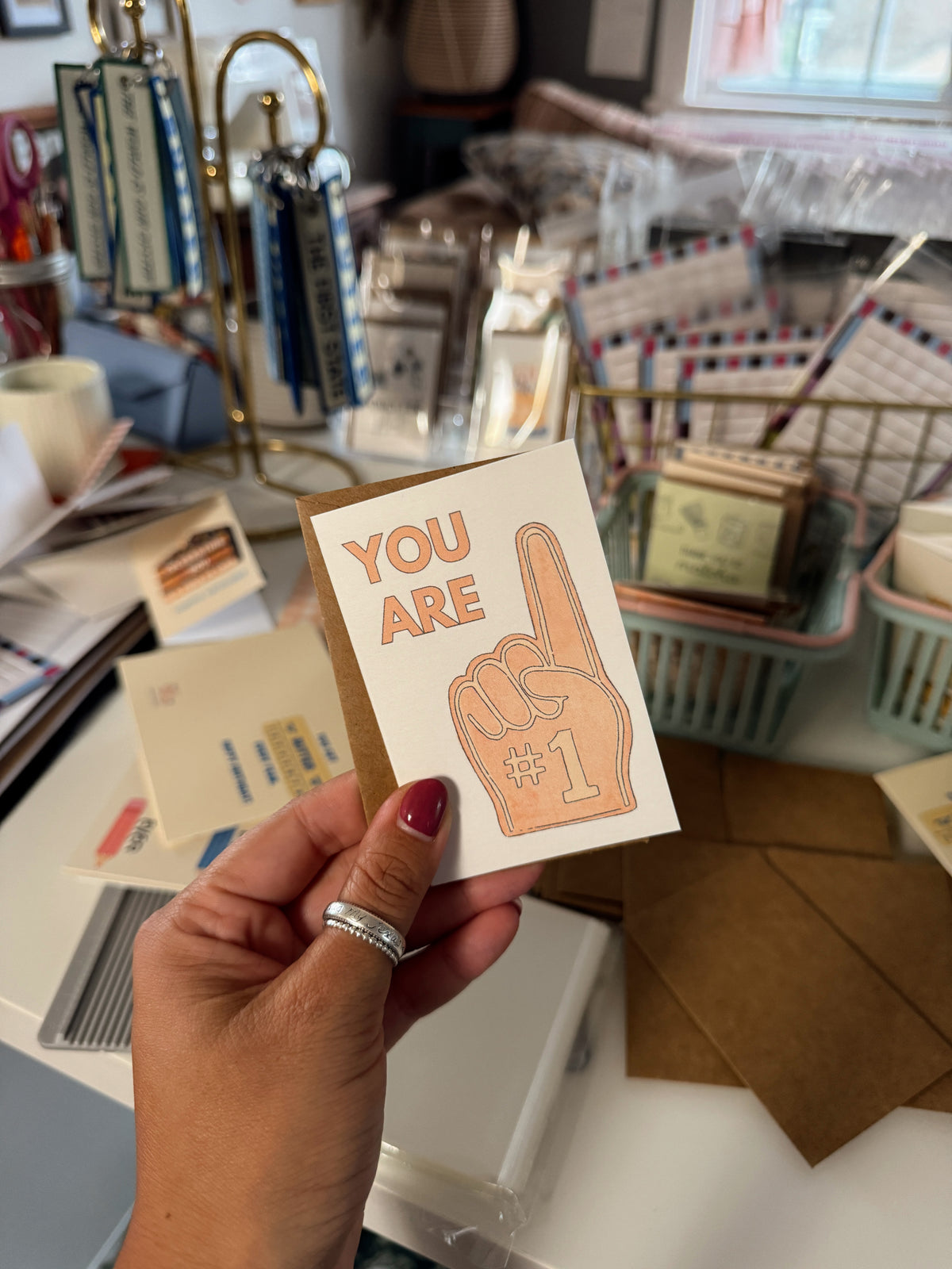 Mini You Are #1 Note Card