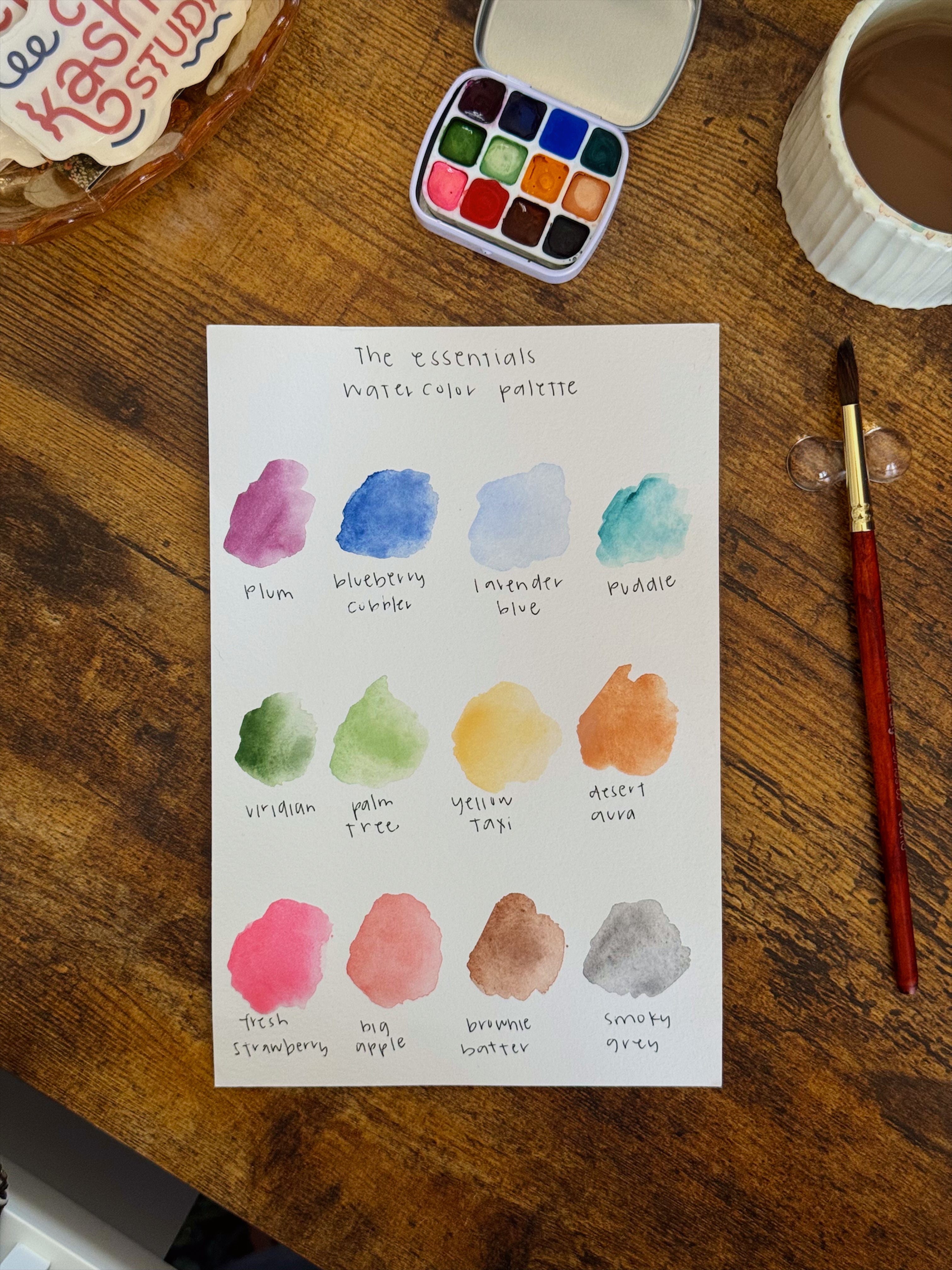 The Essentials: Mini Watercolor Palette