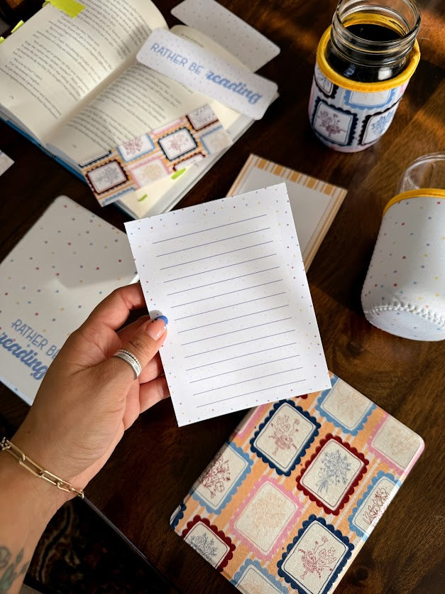 Pastel Polka Dot Notepad