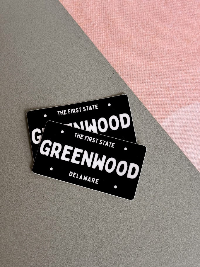 GREENWOOD Sticker