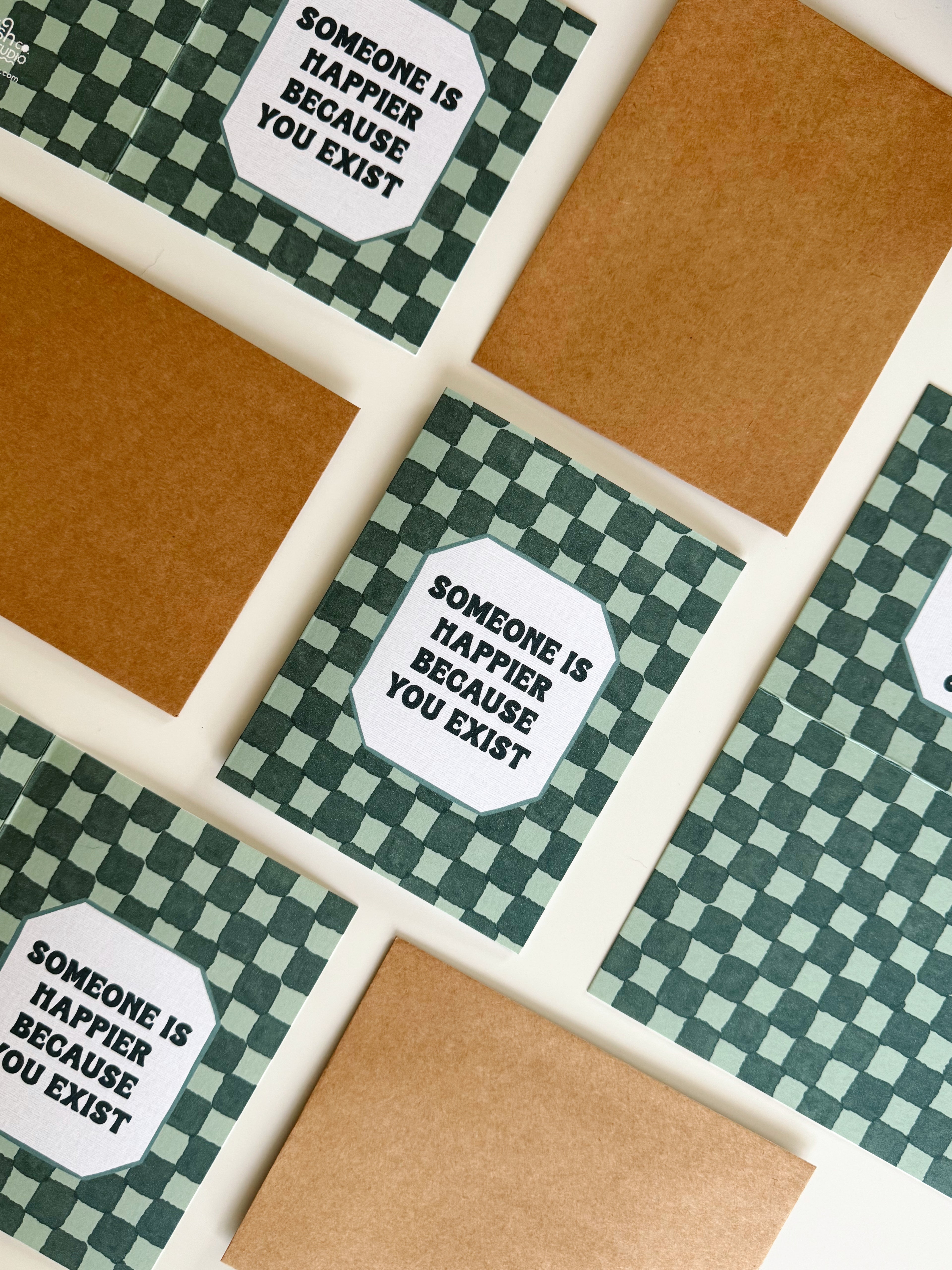 Happier Because You Exist Card