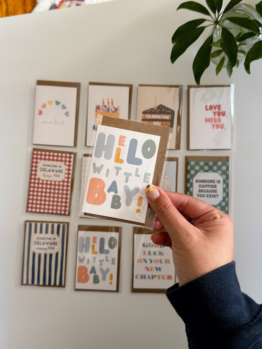 Mini Hello Wittle Baby Note Card
