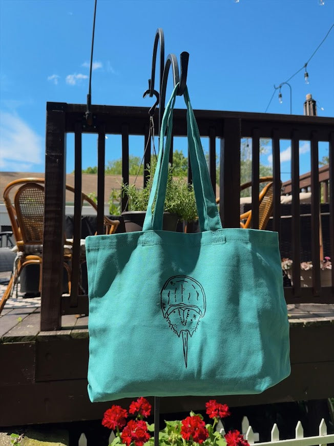 Horseshoe Crab Beach Wash Tote