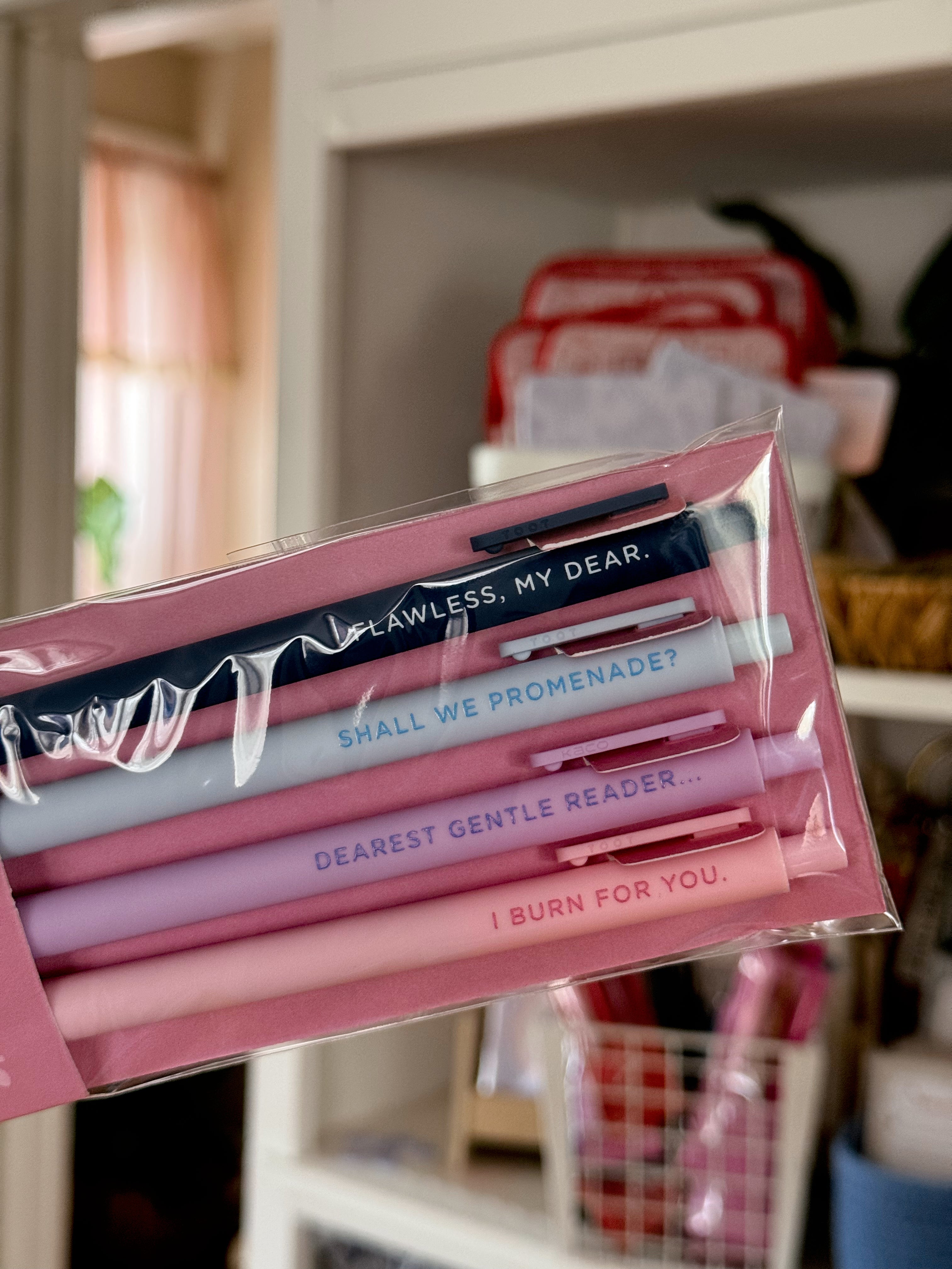 This Season's Diamond Jotter Gel Pen: Set of 4