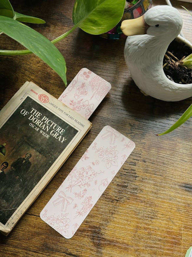 Blossom and Bow Bookmark