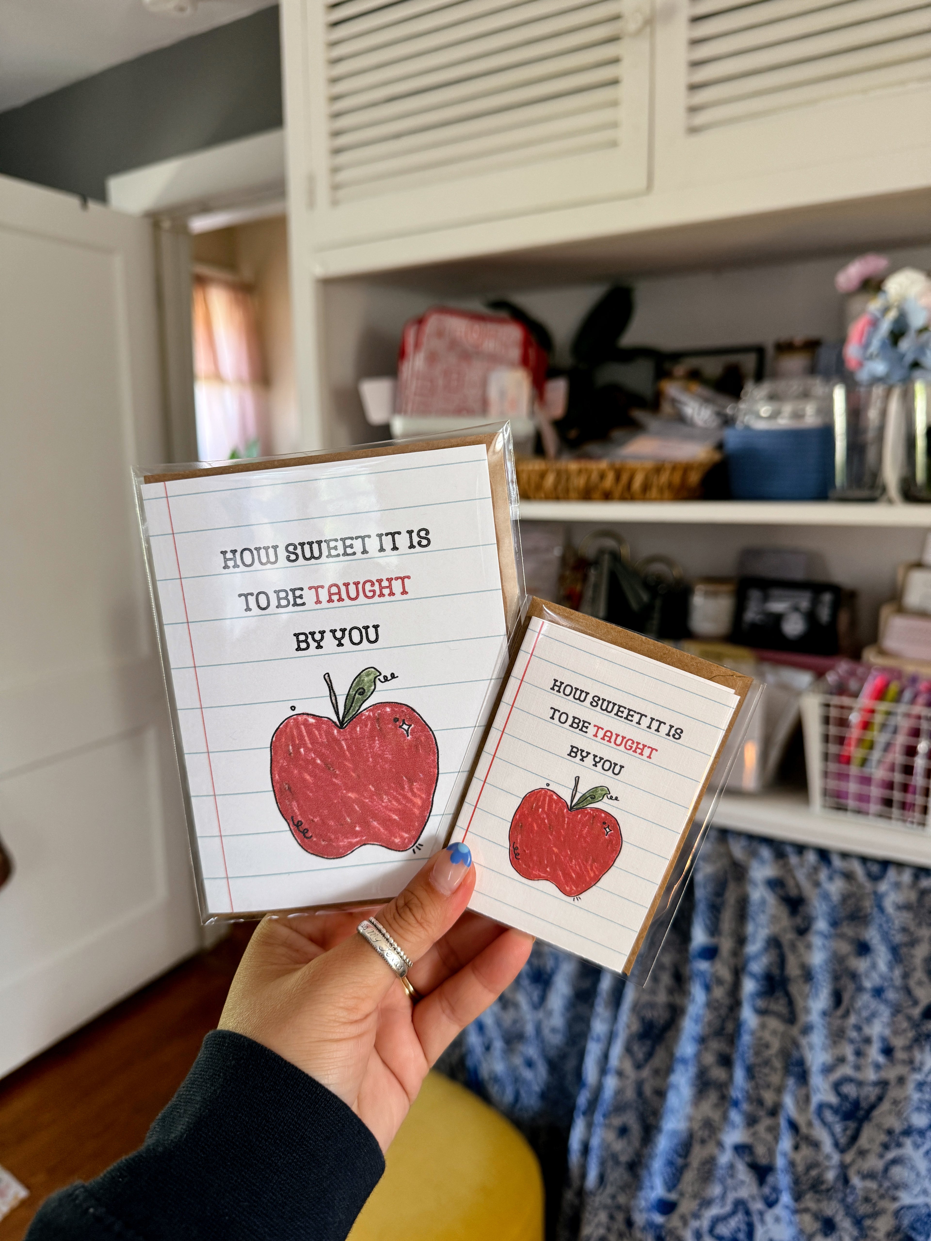 Mini Sweet Teacher Note Card