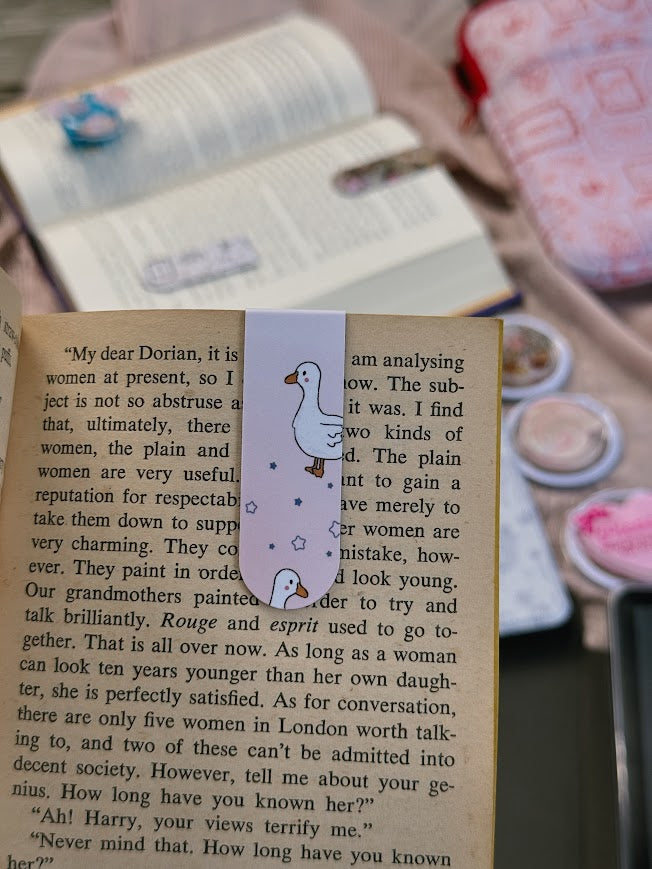 Goose Magnetic Bookmark