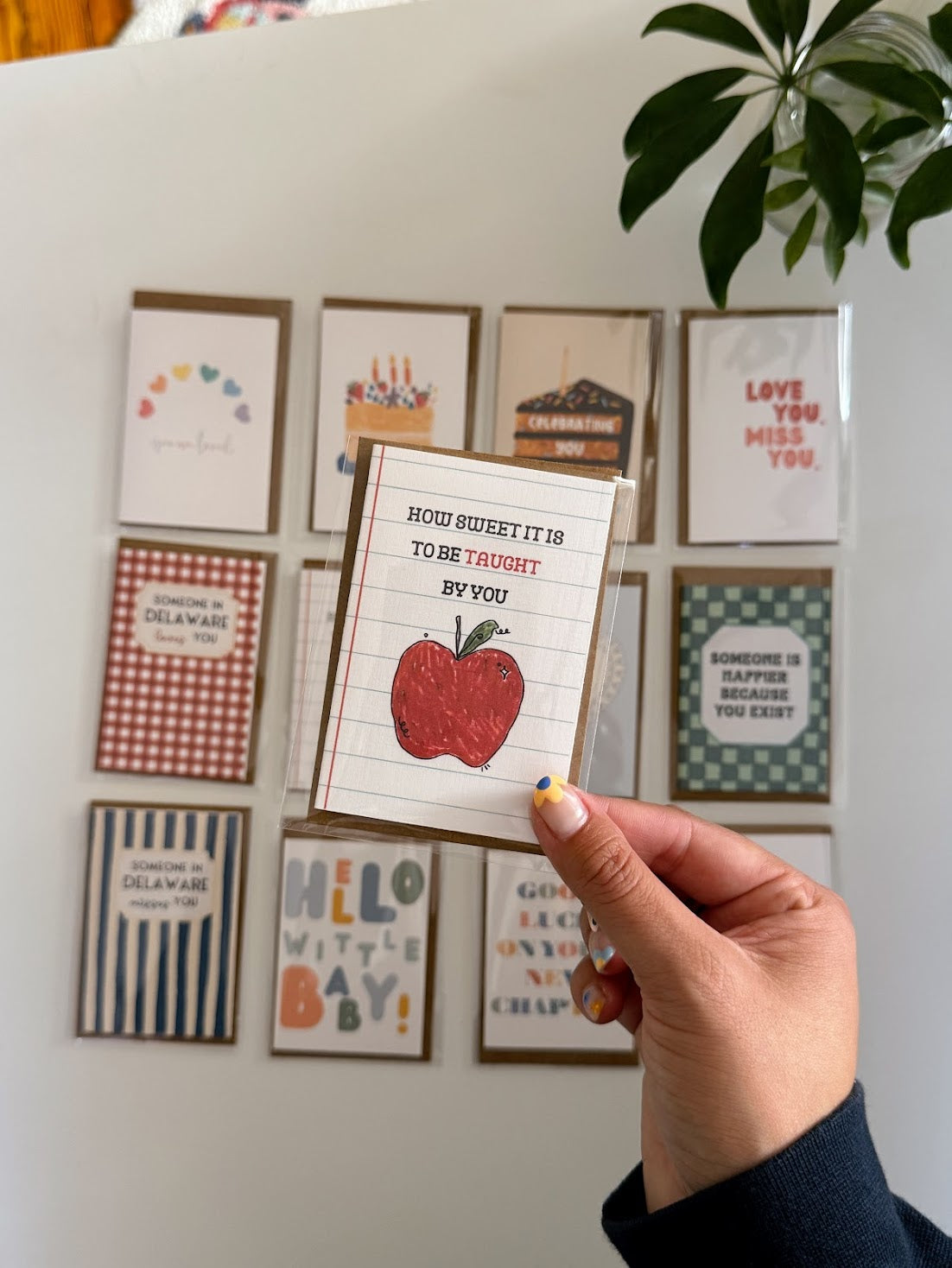 Mini Sweet Teacher Note Card