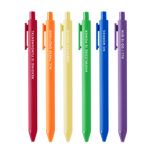 Joyful Teacher Pen: Set of 6