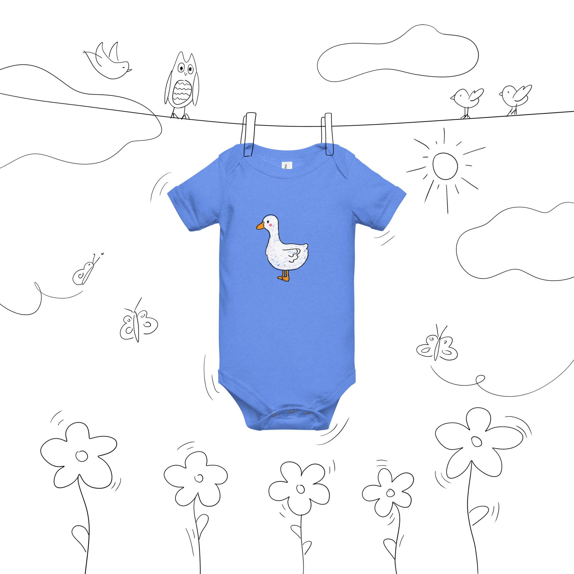 Silly Goose Baby Onesie