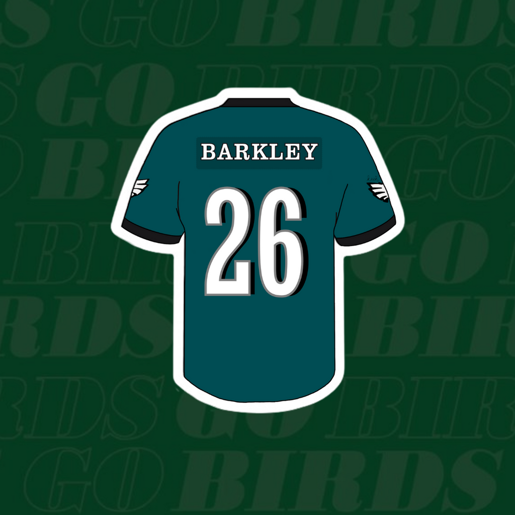 Saquon Barkley Jersey Sticker