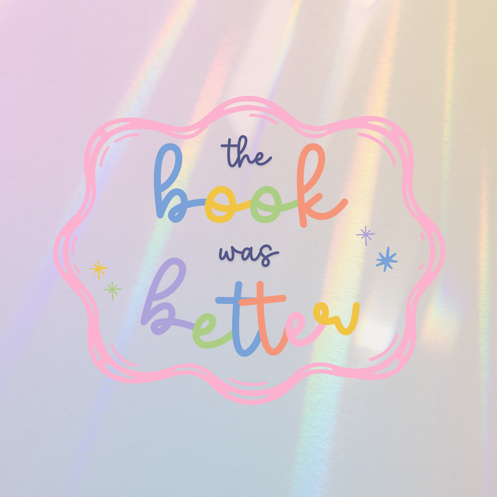 Book was Better Suncatcher Sticker