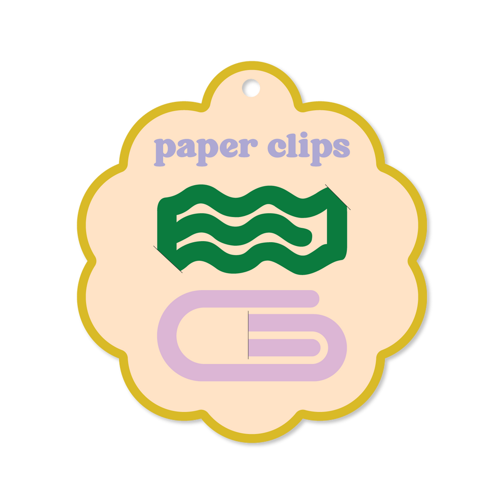 Paper Clips Bookmarks | Jumbo Junk Journal Clip (2 colors)