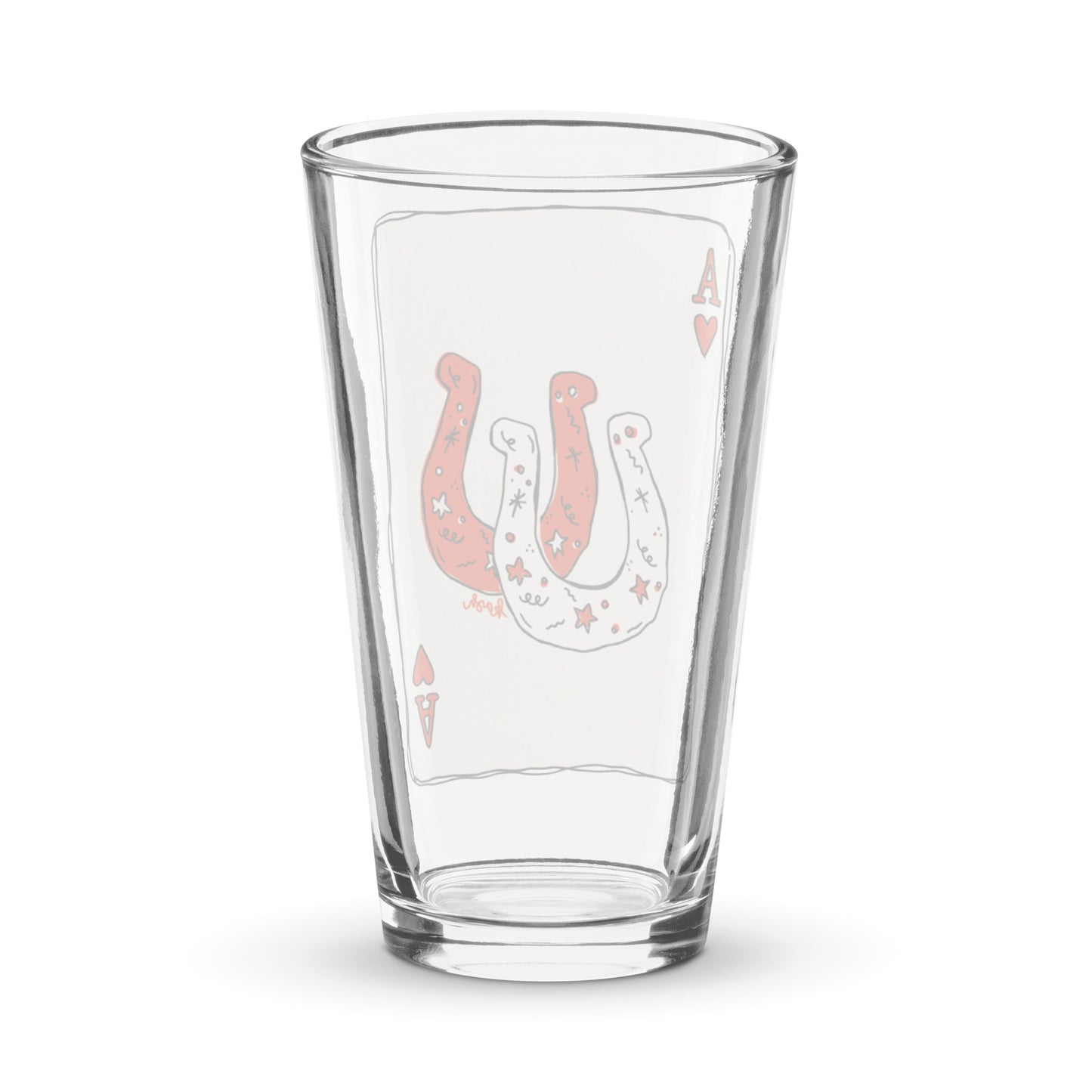 Lucky Ace Pint Glass